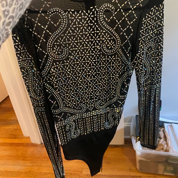 Sparkly Fun Bodysuit - Never worn - Picture 2 of 2